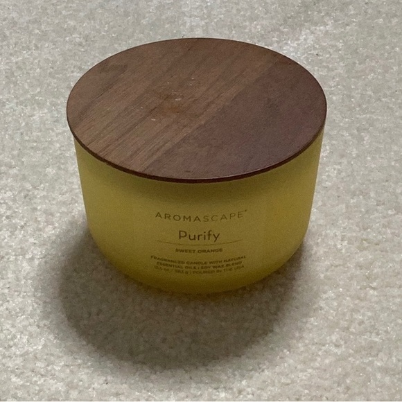 NEW AROMASCAPE SCENTED CANDLE SWEET ORANGE - Picture 6 of 7